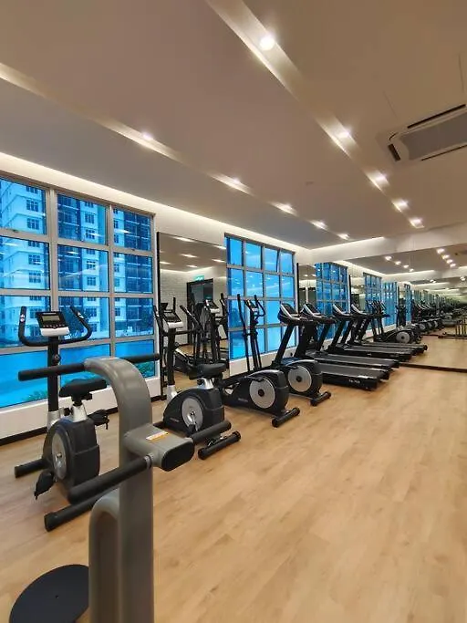 A1403 Jb City Sks Habitat Larkin 2Br 6Pax 100Mbps Netflix!! By Stay Johor Bahru