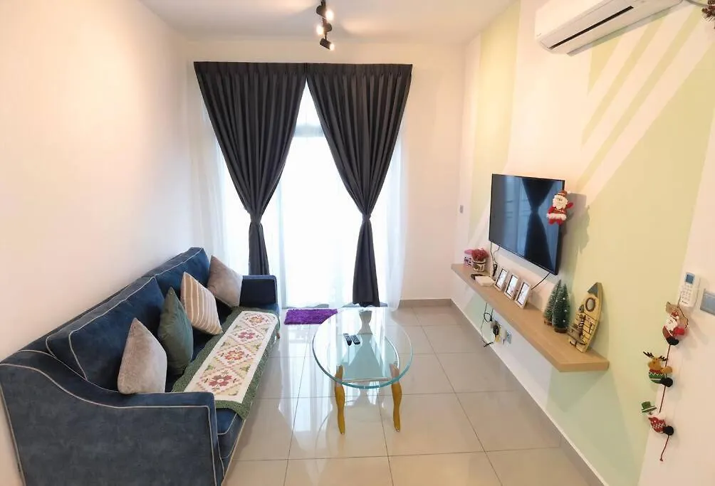 Apartment A1403 Jb City Sks Habitat Larkin 2Br 6Pax 100Mbps Netflix!! By Stay Johor Bahru