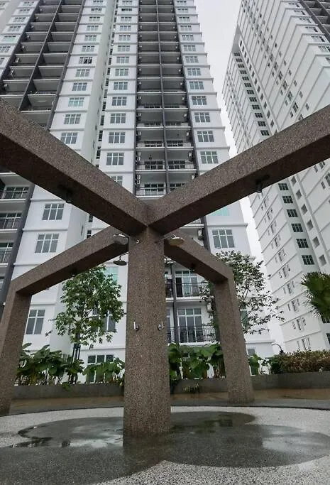A1403 Jb City Sks Habitat Larkin 2Br 6Pax 100Mbps Netflix!! By Stay Johor Bahru Apartment
