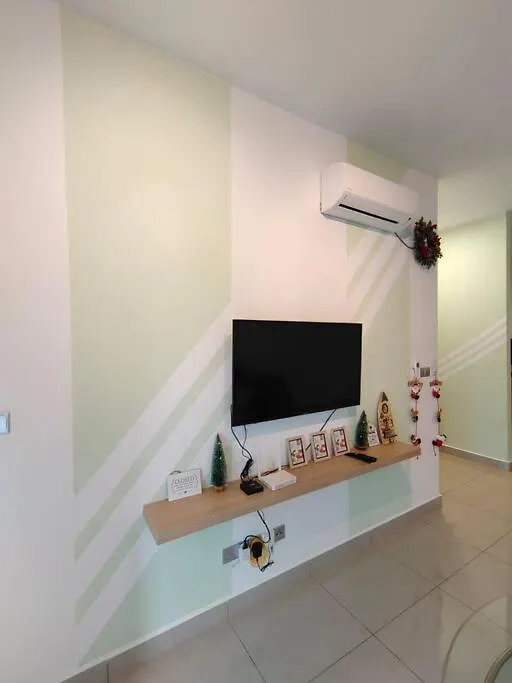 Apartment A1403 Jb City Sks Habitat Larkin 2Br 6Pax 100Mbps Netflix!! By Stay Johor Bahru