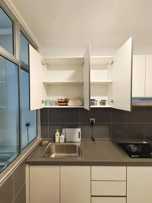 A1403 Jb City Sks Habitat Larkin 2Br 6Pax 100Mbps Netflix!! By Stay Johor Bahru