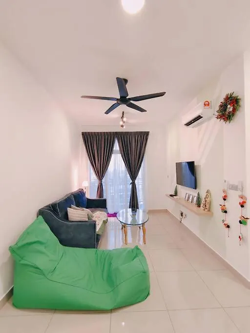 Apartment A1403 Jb City Sks Habitat Larkin 2Br 6Pax 100Mbps Netflix!! By Stay Johor Bahru