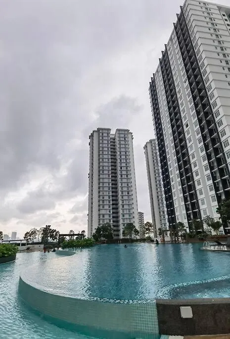 Apartment A1403 Jb City Sks Habitat Larkin 2Br 6Pax 100Mbps Netflix!! By Stay Johor Bahru Malaysia