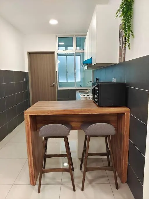 A1403 Jb City Sks Habitat Larkin 2Br 6Pax 100Mbps Netflix!! By Stay Johor Bahru 0*,  Malaysia