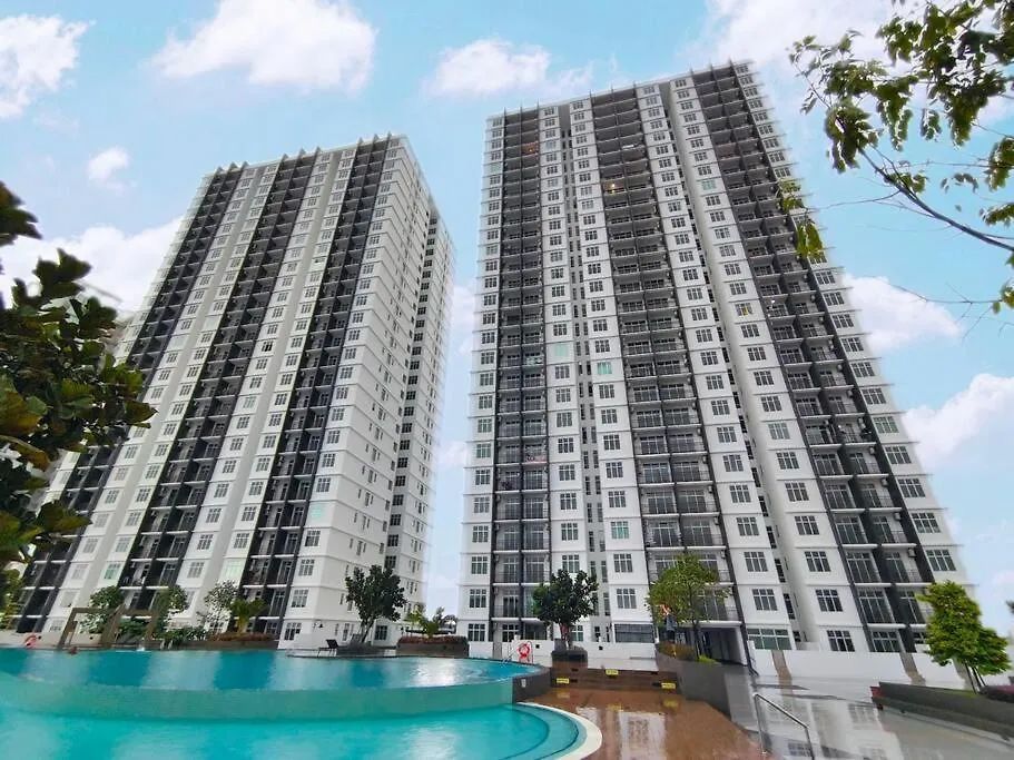 A1403 Jb City Sks Habitat Larkin 2Br 6Pax 100Mbps Netflix!! By Stay Johor Bahru